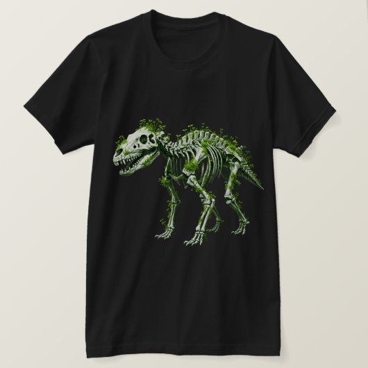 Dinossauro e o meio ambiente tシャツ (デザイン正面)