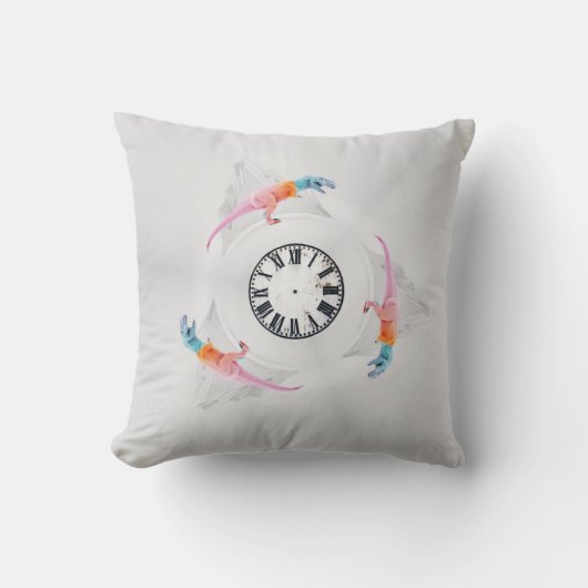 Dinossauros e Relogios クッション (正面)