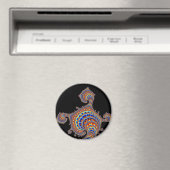 Dinozaur – フラクタルアート マグネット (インサイチュ (食洗機))