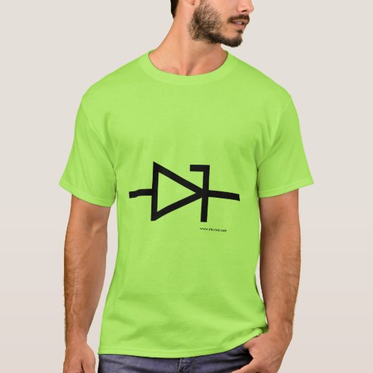 Diodo Zener Tシャツ (正面)
