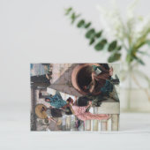 Diogene – ジョン・ウィリアム・ウォーターハウス ポストカード (スタンド正面)