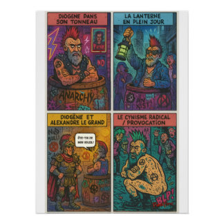 Diogène Punk ポスター