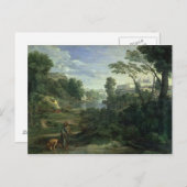 Diogenesを使用した風景, 1648 ポストカード (正面/裏面)