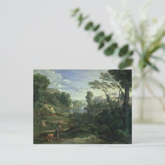 Diogenesを使用した風景, 1648 ポストカード (スタンド正面)