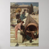 Diogenes by John William Waterhouse ポスター (正面)