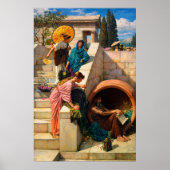 Diogenes by John William Waterhouse  ポスター (正面)