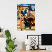 Diogenes by John William Waterhouse  ポスター (ホームオフィス)