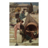 Diogenes by John William Waterhouse ポスター (正面)