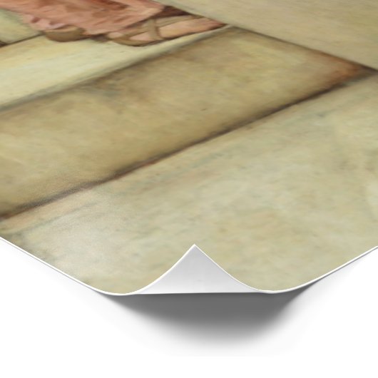 Diogenes by John William Waterhouse ポスター (コーナー)