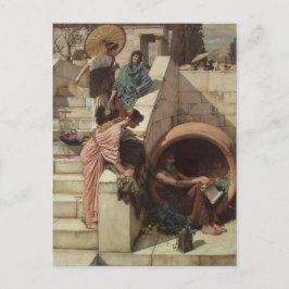 Diogenes by John William Waterhouse ポストカード