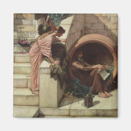 Diogenes by John William Waterhouse マグネット