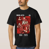 Diogo Jota 1996 - 2025 Tシャツ (正面)