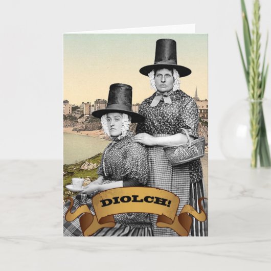 Diolch サンキューカード (正面)