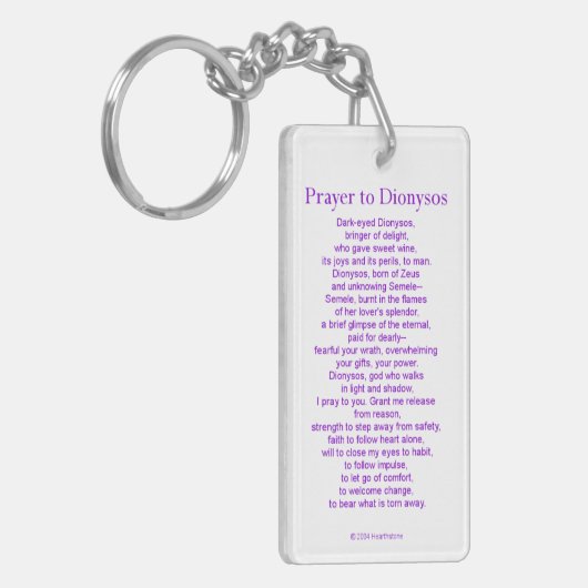 Dionysos (Dionysus) Keychain キーホルダー (正面左)