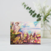 DIONYSUSの遊貝殻と果実のフルート ポストカード (スタンド正面)