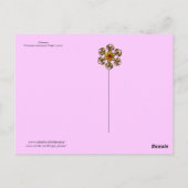 DIONYSUSの遊貝殻と果実のフルート ポストカード (裏面)