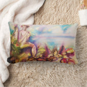 DIONYSUSの遊貝殻と果実のフルート ランバークッション (ブランケット)