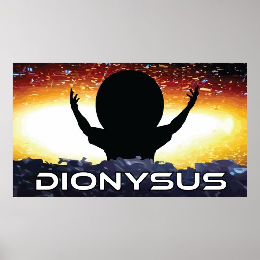 Dionysusポスター – エクストララージ ポスター (正面)