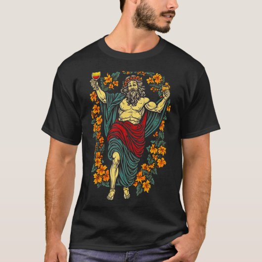 Dionysus Greek Mythology God Tシャツ (正面)