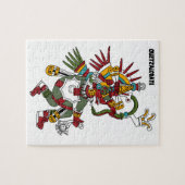 Dios Azteca  Quetzalcóatl ジグソーパズル (横)