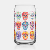 Dios de La Muertas ガラス缶 (正面)