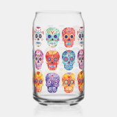 Dios de La Muertas ガラス缶 (左)