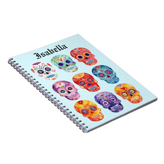 Dios de La Muertas ノートブック (右側)