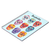 Dios de La Muertas ノートブック (左側)