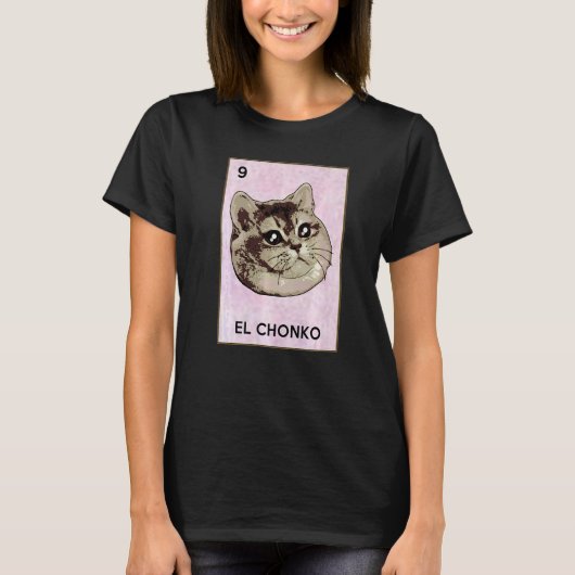 Dios Mio Oh Lord Chonk El Chonko Mexican Cat Meme  Tシャツ (正面)