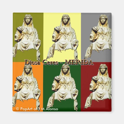 Diosa Ceres マグネット (正面)