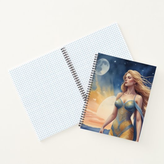 Diosa de la Medianoche ノートブック (内部)
