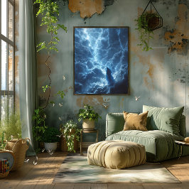 Diosa del Rayo: El Abrazo Místico de la Tormenta ポスター