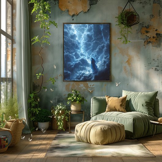 Diosa del Rayo: El Abrazo Místico de la Tormenta ポスター