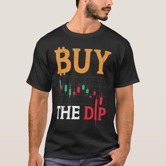 Dip Cryptocurrency買 Blockchainトレーダ最高のー Tシャツ (正面)