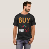 Dip Cryptocurrency買 Blockchainトレーダ最高のー Tシャツ (正面フル)