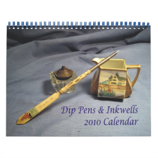 Dip Pens & Inkwells 2010カレンダー カレンダー