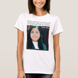 Dipali Ojha引用文Tシャツby RoseWrites Tシャツ