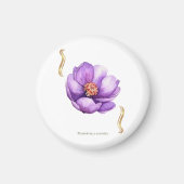 Dipladenia Floral Design – Tropical マグネット (正面)