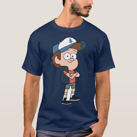 Dipper Pines Gravity Falls vintage Tシャツ (正面)