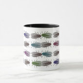 Dipterologistのコーヒー・マグ-ミバエの実験室 マグカップ (中央)