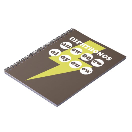 Diptongsの学英語(フォニックス付き) ノートブック (左側)