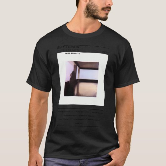 Dire Straits アルバム Tシャツ (正面)