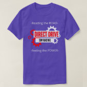 DIRECT DRIVE SIM RACING SIMRACING Tシャツ (デザイン正面)