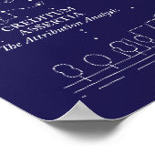 Direct Mail Night Sky Poster ポスター (角)