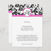 DIrectionカード – 5 x 7サイズの初期化が必要 エンクロージャーカード (正面/裏面)