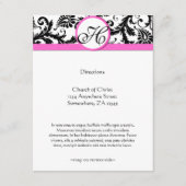 DIrectionカード – 5 x 7サイズの初期化が必要 エンクロージャーカード (正面)