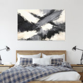 Directional Silence キャンバスプリント (インサイチュ (寝室))