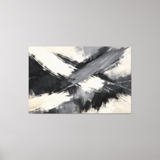 Directional Silence キャンバスプリント (正面)