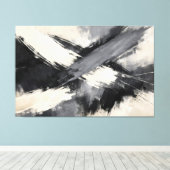 Directional Silence キャンバスプリント (インサイチュ (ウッドフロア))