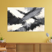 Directional Silence キャンバスプリント (インサイチュ (リビング))